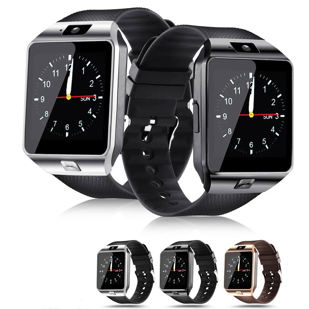 Hxairt DZ09 Smart Watch With Camera Bluetooth WristWatch Sport Wearable Devices SIM TF Card Smartwatch For IOS Android Phones