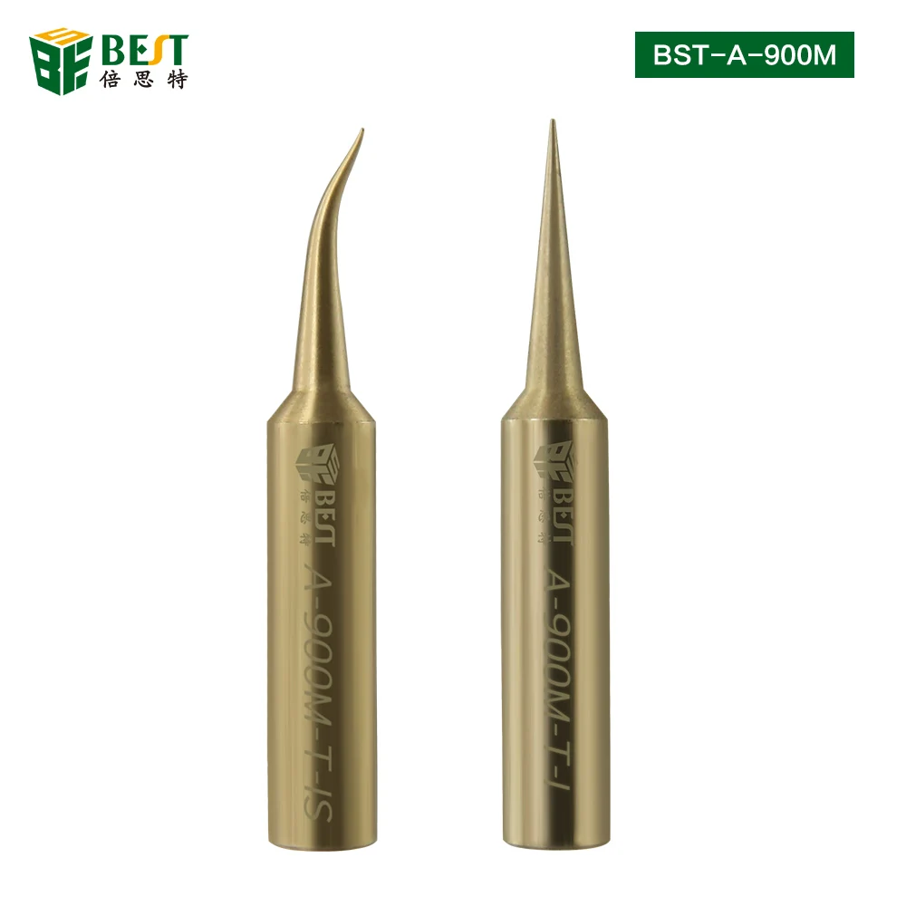 

1Pc 900M-T Pure Copper Low Temperature Soldering Iron Tip Special for Welding Fly Jump Wire