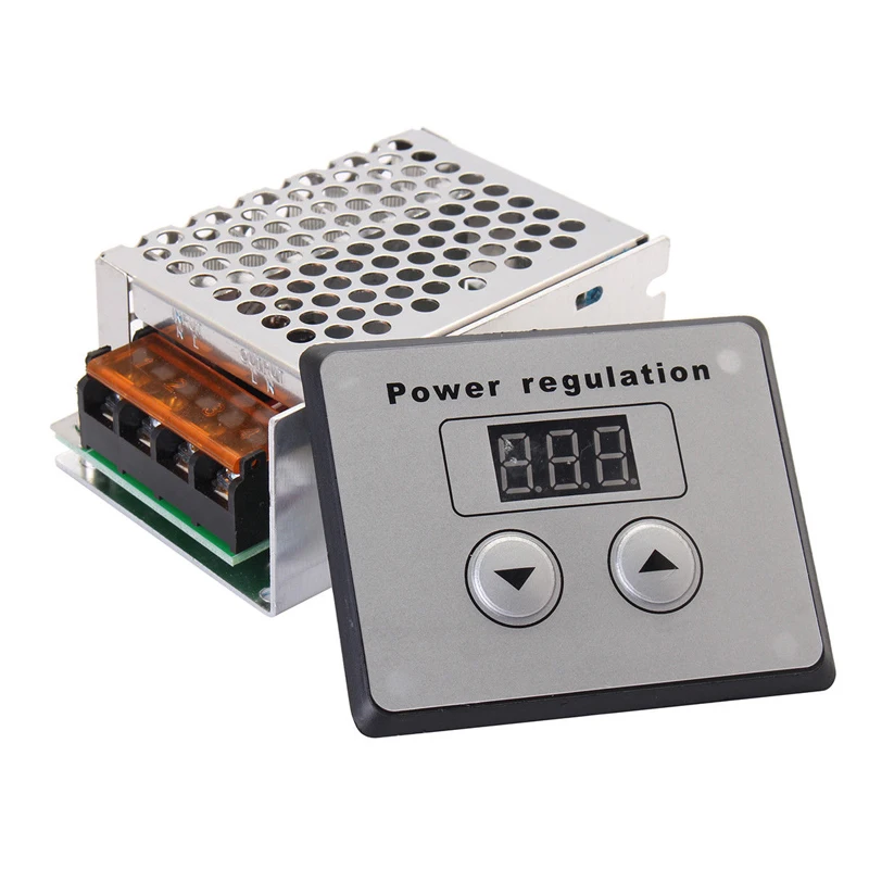 

4000W 220V AC SCR Electric Voltage Regulator Dimmer Motor Speed Controller Power