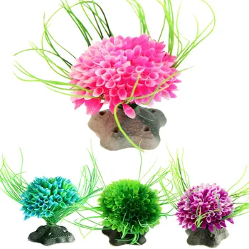 

Aquarium Decorations Artificial Water Plant Grass For Aquarium Fish Tank Plastic Decor Ornament Pet Fish Decor Accessories