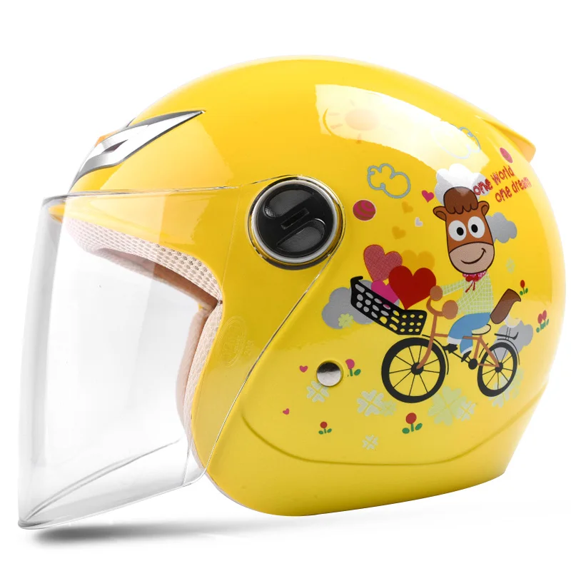 1 yellow bicycle