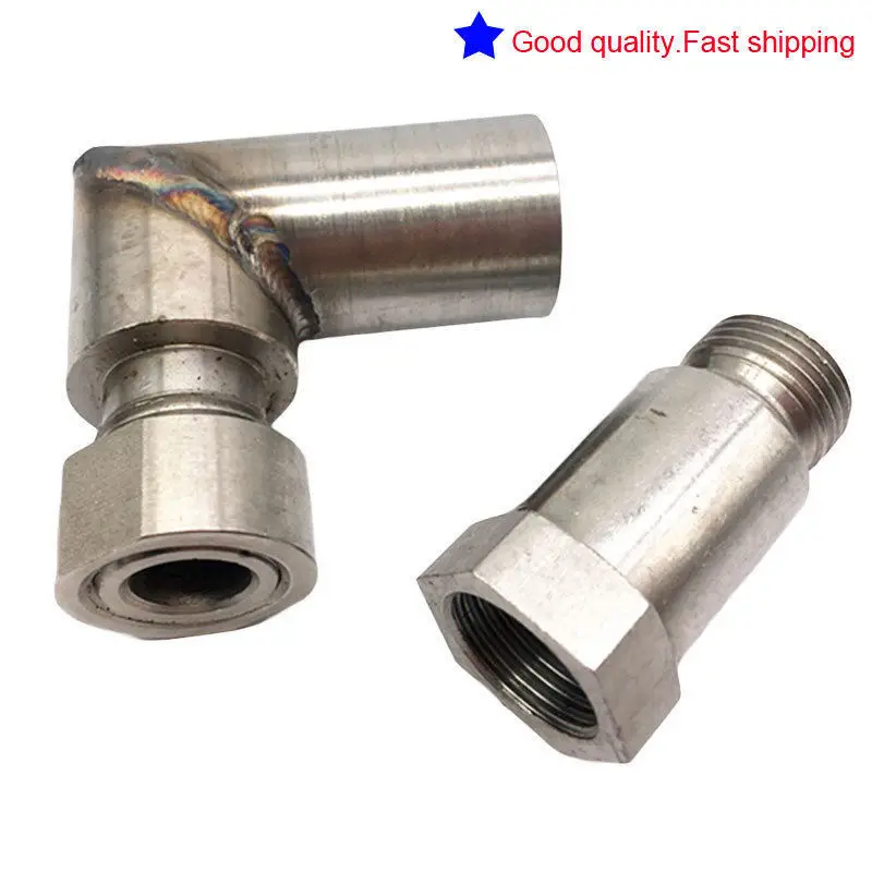 Автомобильный Выпускной кислородный датчик O2 угловой удлинитель разделитель 90