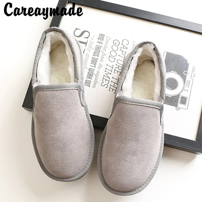Bottes À Veau MainFaible Sand Coton Art CuirDe Bottes5 Couleurs Chaussures Fille khaki Appartements Careaymade La Rétro black twilight Mori grey En D'hiverLe pur Y7gv6byf