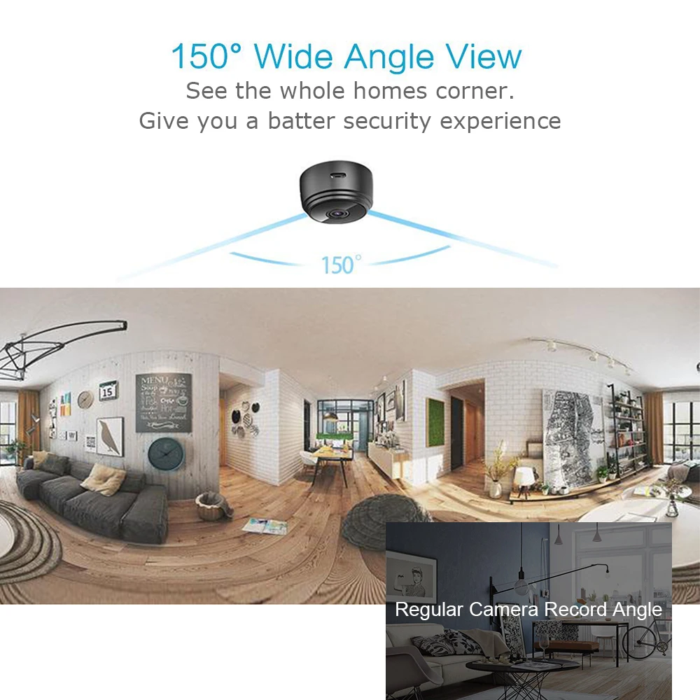 Full HD 1080P Mini WIFI Wireless IP Camera Night Vision Motion Detect Mini Camcorder Loop Video Recorder Body Cam Full HD 1080P Mini WIFI Wireless IP Camera Night Vision Motion Detect Mini Camcorder Loop Video Recorder Body Cam