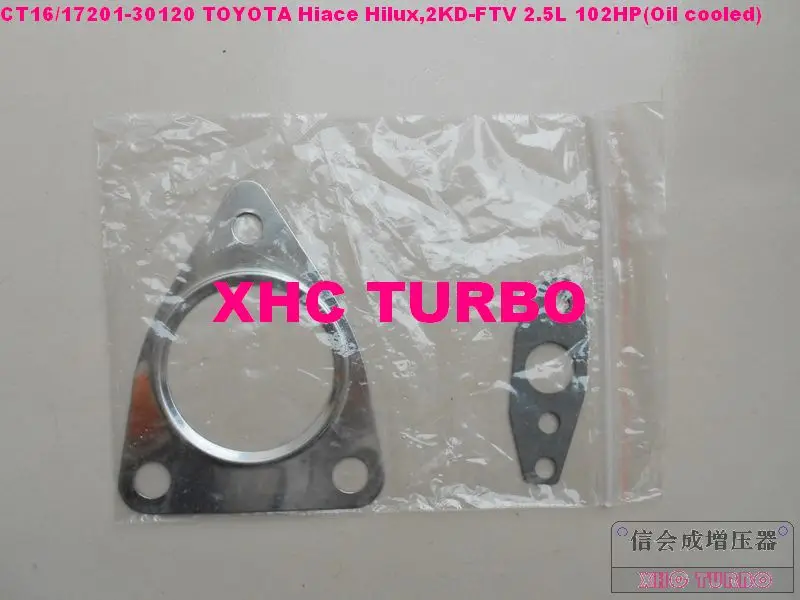 CT16 17201-30080 30120 Turbo Турбокомпрессор для toyota hiace, привет-люкс Camry, 2KD-FTV 2.5L 102HP 01