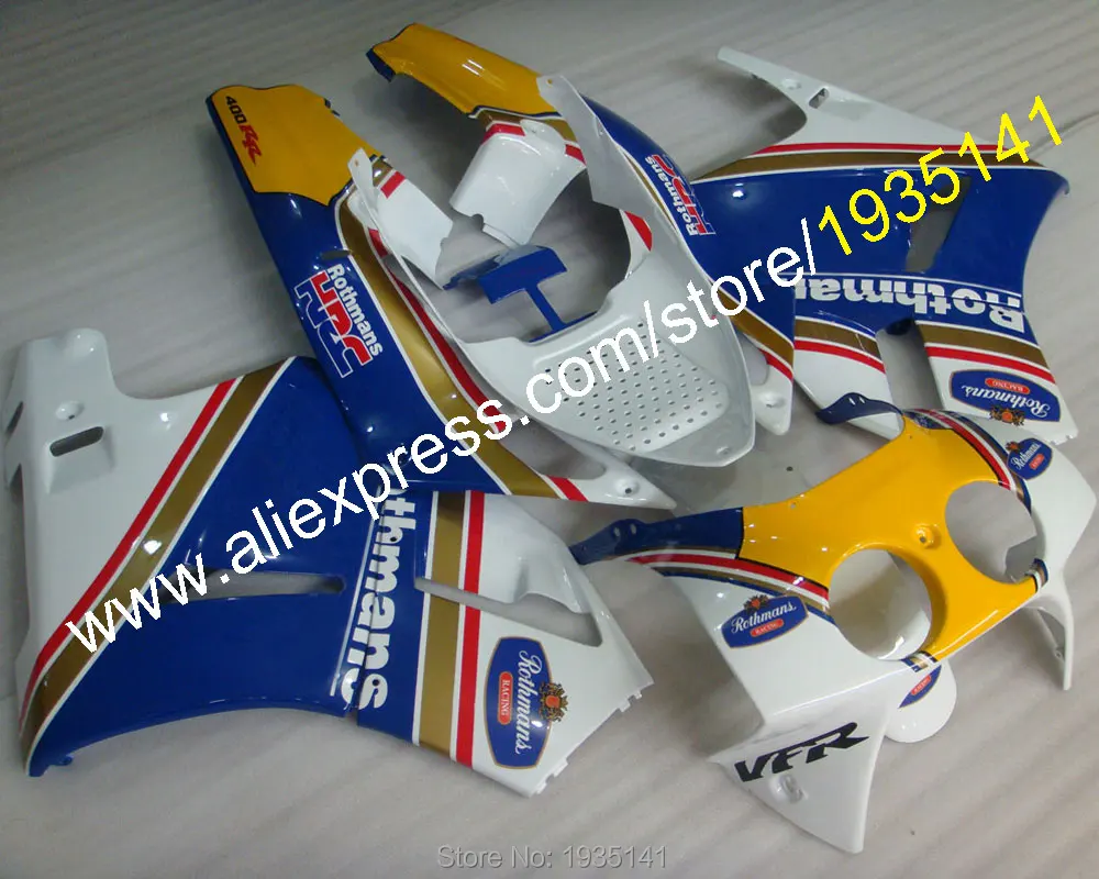 Мотоцикл Запчасти для Honda VFR400 NC30 ПВП 400R 1988 1989 1990 1991 1992 VFR400R Aftermarket Кузов комплект