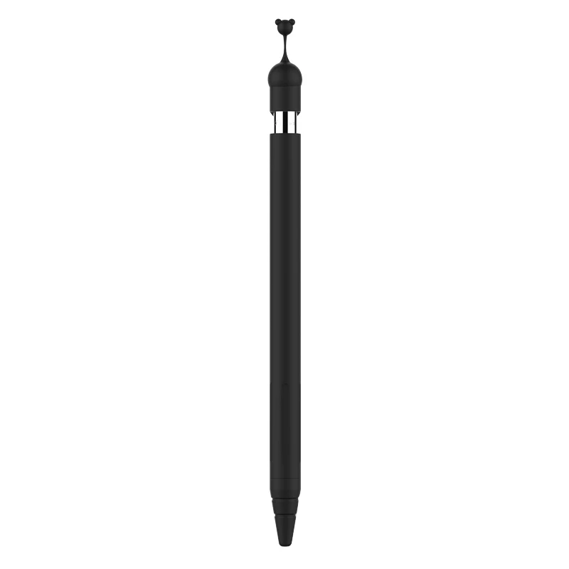 Мягкий силиконовый чехол для Apple Pencil, 1 чехол для IPad, чехол для карандашей, держатель для планшета, стилус, полный защитный чехол, сумки