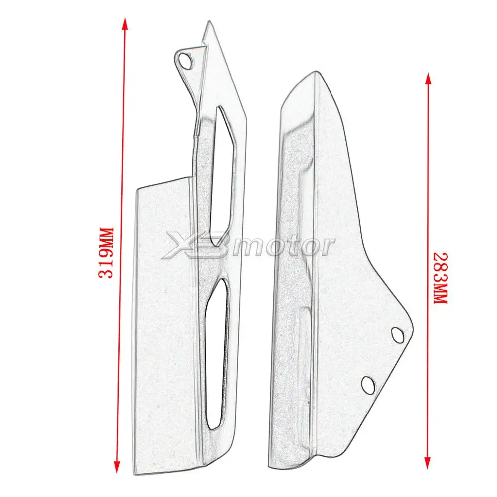 Мотоцикл черный/серебристый Алюминиевые цепочки защитный кожух направляющая с защитой для SUZUKI GSXR1000 GSXR 1000 2005-2006 2005 2006