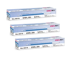 Гелевые, Дели чернильная ручка повторная зарядка пуль Тип Заправка для ручки с гелевыми чернилами 0,5 мм 131,5 мм* 5,5 мм синего, красного и черного цветов, 60 шт./партия 6916