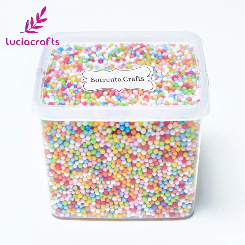 Lucia crafts 2 4 мм Мини пенопластовые шарики для свадьбы/вечерние ринки сделай сам