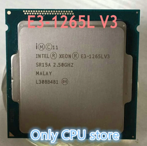 Оригинальный процессор E3 1265LV3 2 5G 45W SR15A четырехъядерный процессор|cpu processor|processor quad