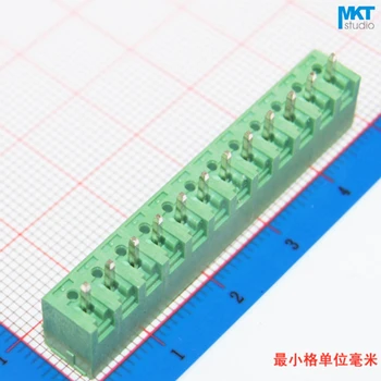 100Pcs 12P 3.81mm Pitch Vertical Straight Pin Male Pluggable Screw Wire Terminal Block Connector
100Pcs 12P 3.81mm Pitch Vertical Straight Pin Male Pluggable Screw Wire Terminal Block Connector