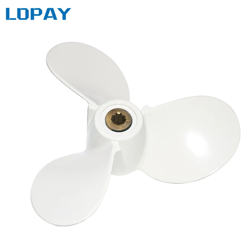 

6E0-45941-01-EL boat engine propeller 7 1/2 x 8 -BA for Yamaha 4-6hp,propeller for hidea parsun 4-6hp