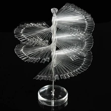 New Design Nail Tools 120Pcs False Nail Art Clear Tips Stick Practice Spiral Display Shelf