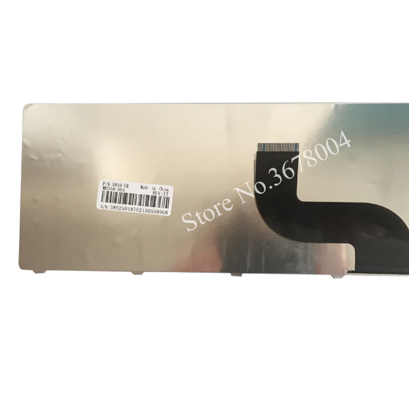 Для Acer Aspire 5738 5738 г 5810 5252 7739 7739g 7739Z 7739ZG 8940 5560(15') 5560G 5253G 5250 7540G португальский PO Клавиатура ноутбука (art.: 7a6729947) - 7a6729947