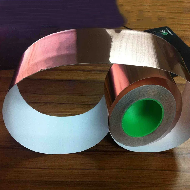 

Newly Copper Foil Tape Shielding Shield Signal Waterproof Heat Insulation Electrical Repairs XSD88