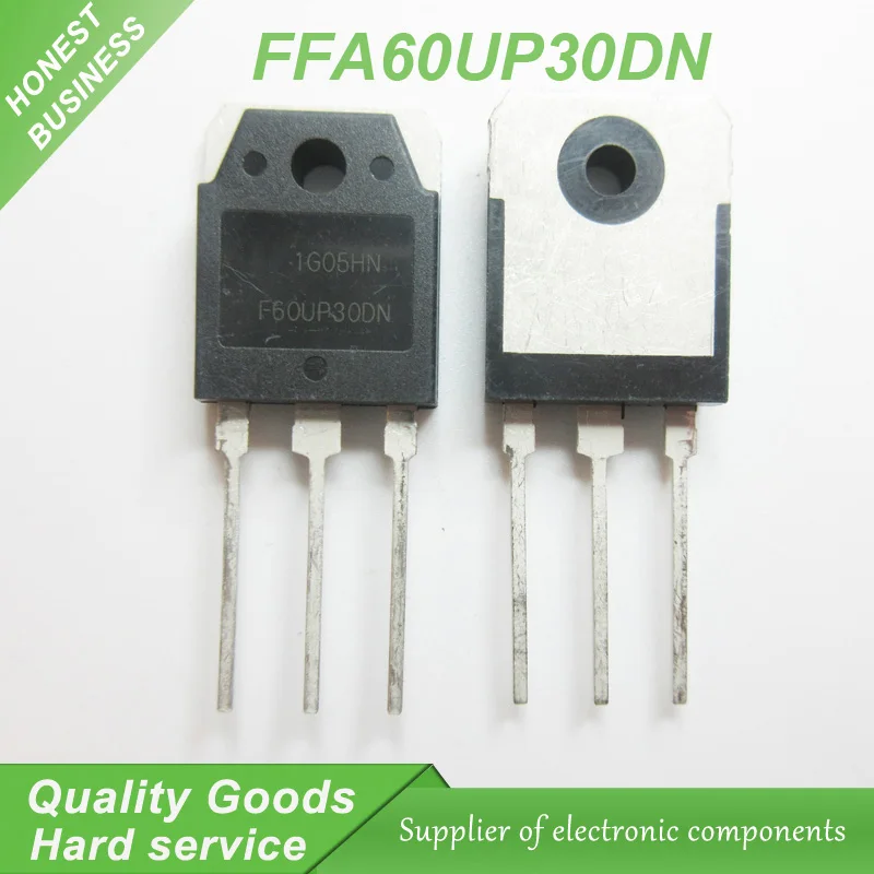 5 шт./лот FF60UP30DN FFA60UP30DN 300 В 60 А новый оригинальный | Электронные компоненты и