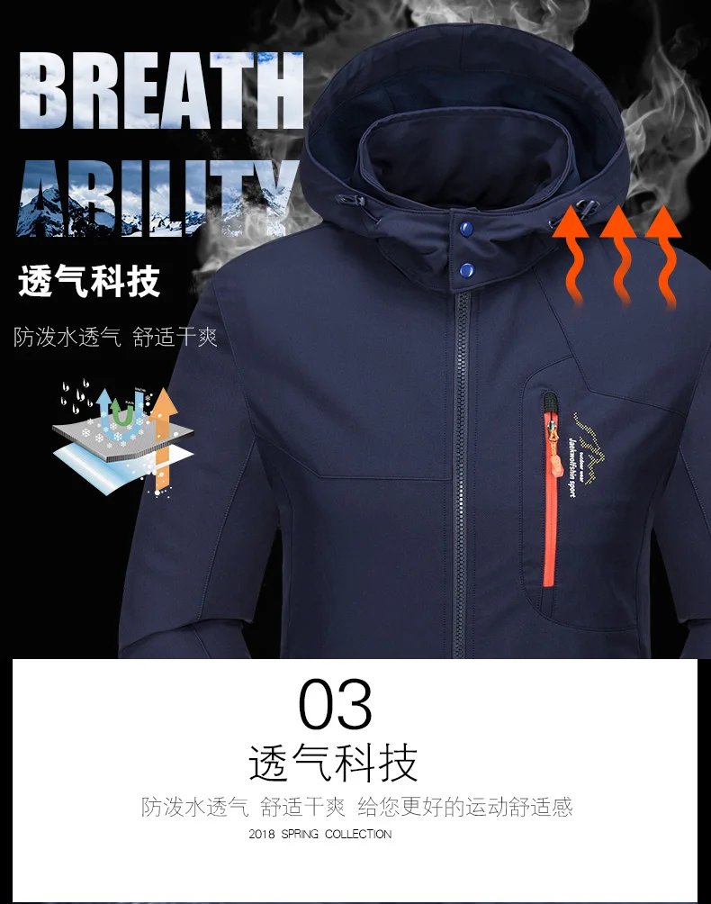 Male Windbreaker Softshell (6)