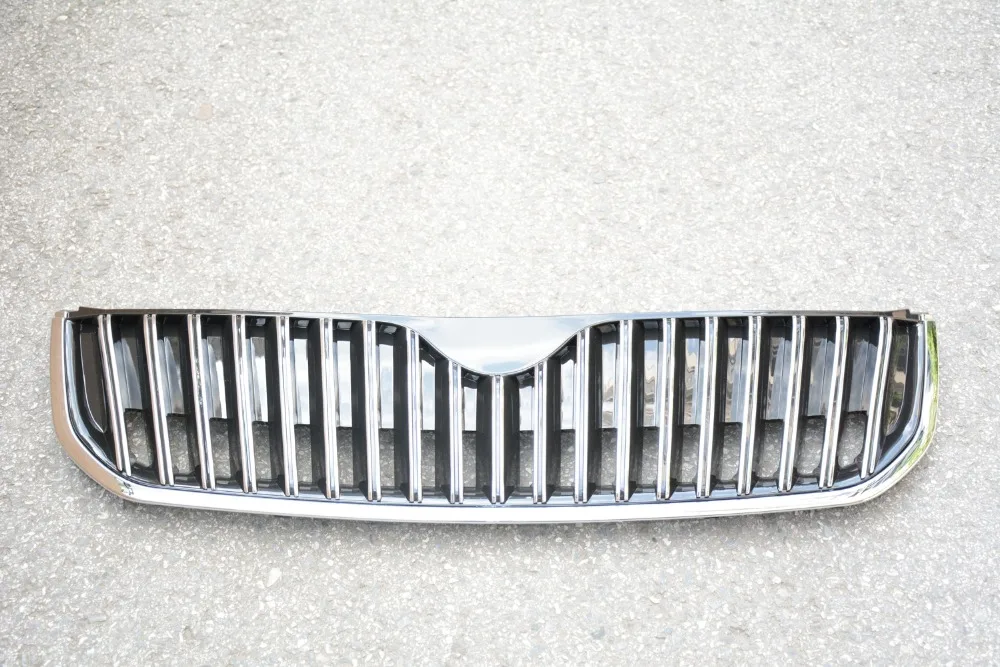 Discount 2 PC Front Bumper Chrome Upper + Lower Mesh Grilles Grills Set For SKODA SUPERB 2009-2013 1 Discount 2 PC Front Bumper Chrome Upper + Lower Mesh Grilles Grills Set For SKODA SUPERB 2009-2013 1