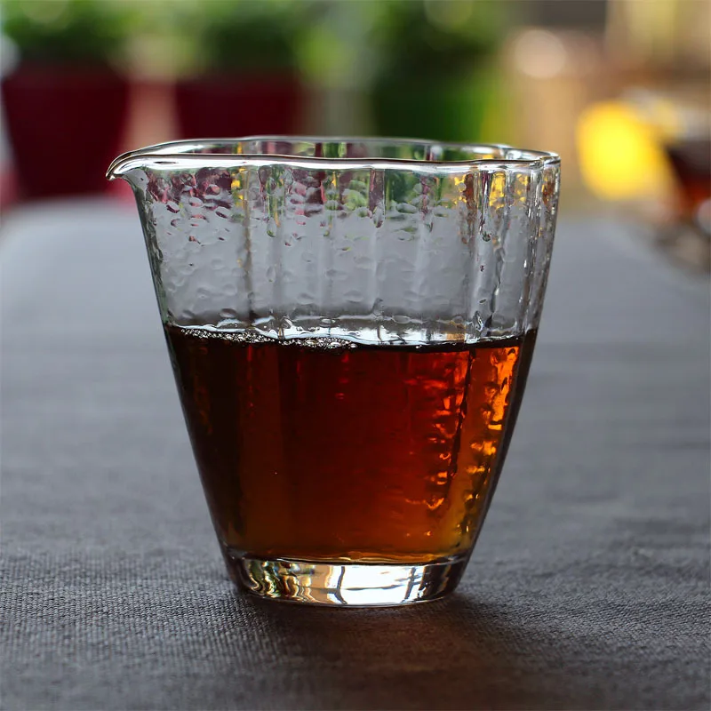 

The Japanese Export Fair cup glass hammer mesh pattern tea cup gold Japanese Kung Fu tea