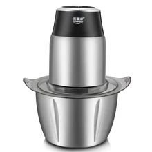 SJ033-1.2L из нержавеющей стали мясорубка бытовой электрический маленький миксер Чили блендер электрическая терка для овощей