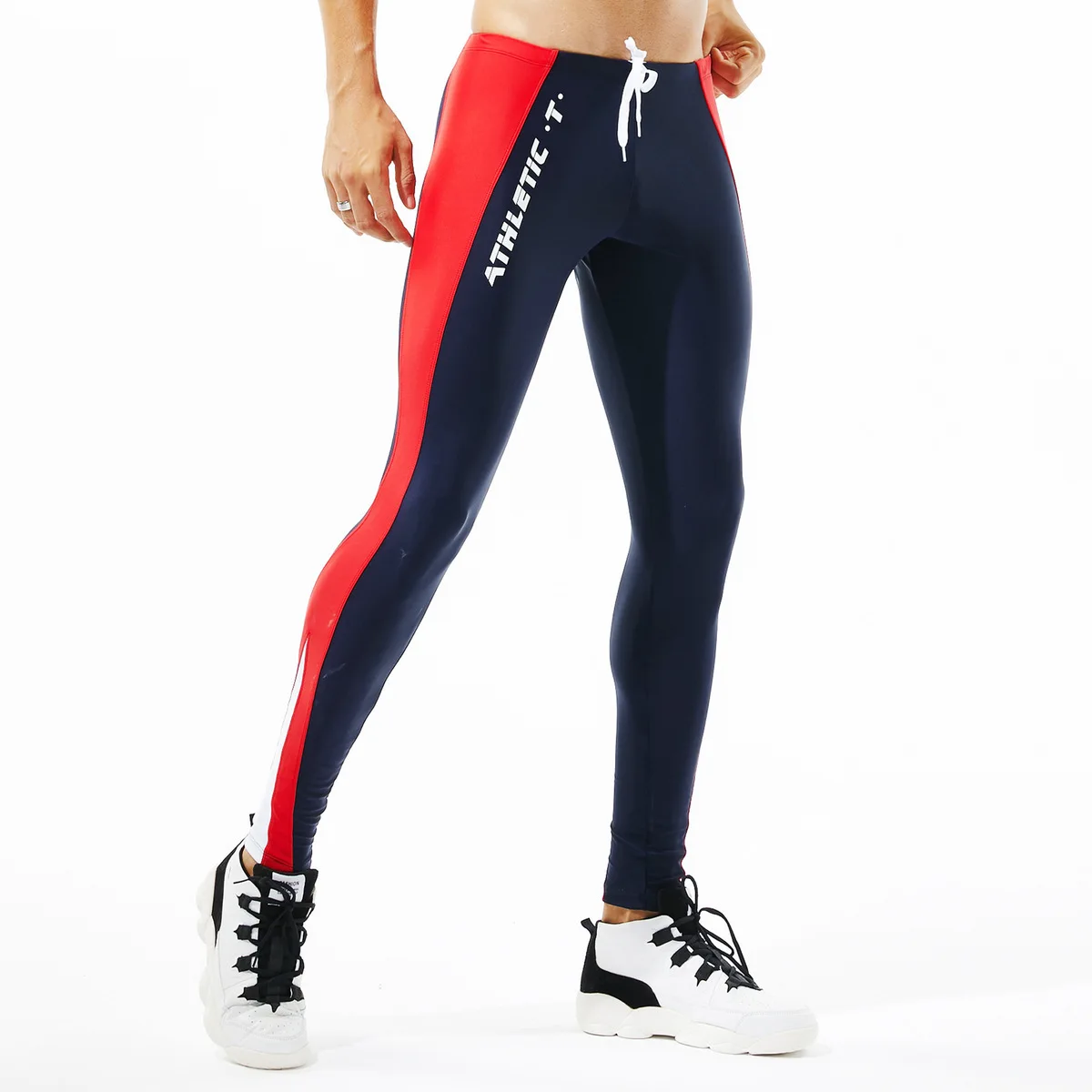 Сексуальные мужские леггинсы s, мужские тренировочные леггинсы для тренировок, колготки для бега, быстросохнущие спортивные компрессионные штаны для мужчин, спортивная одежда