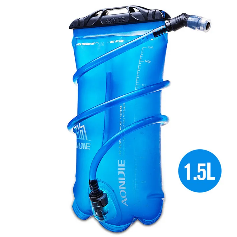 AONIJIE 1.5L 2L 3L прочный бегущий складной силиконовый мягкий мешок для воды портативный для улицы спортивный походная сумка для воды - Цвет: SD161