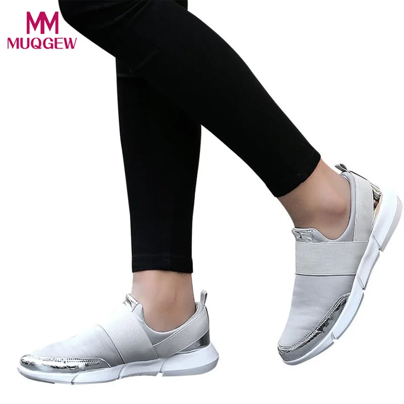 

2018 New Fashion Flat Shoes Women Flats Mesh Casual Loafers Breathable Flat Soft Shoes Female Casual Gym Slip-On Shoes