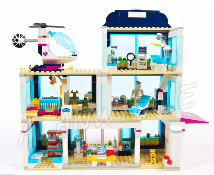friends hospital lego