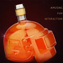 Творческий шлем образный стеклянный графин для вино, водка бренди с украшением в виде кристаллов Стекло графин для виски стеклянная бутылка для вина Для мужчин подарок@ 40