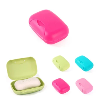 

1pcs Simple Travel Soap Dish Box Holder Container Shower Bathroom