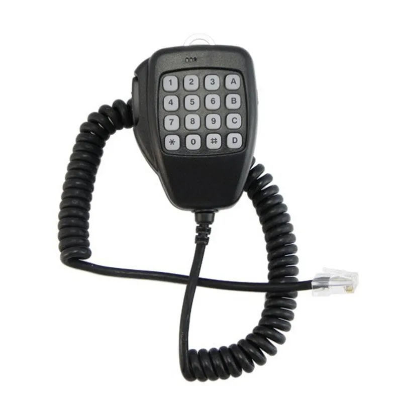 10 шт. Новый HM-118TN ручной Динамик микрофон для радио walkie talkie автомобильное радио IC-E208 IC-V8000 IC-2200H