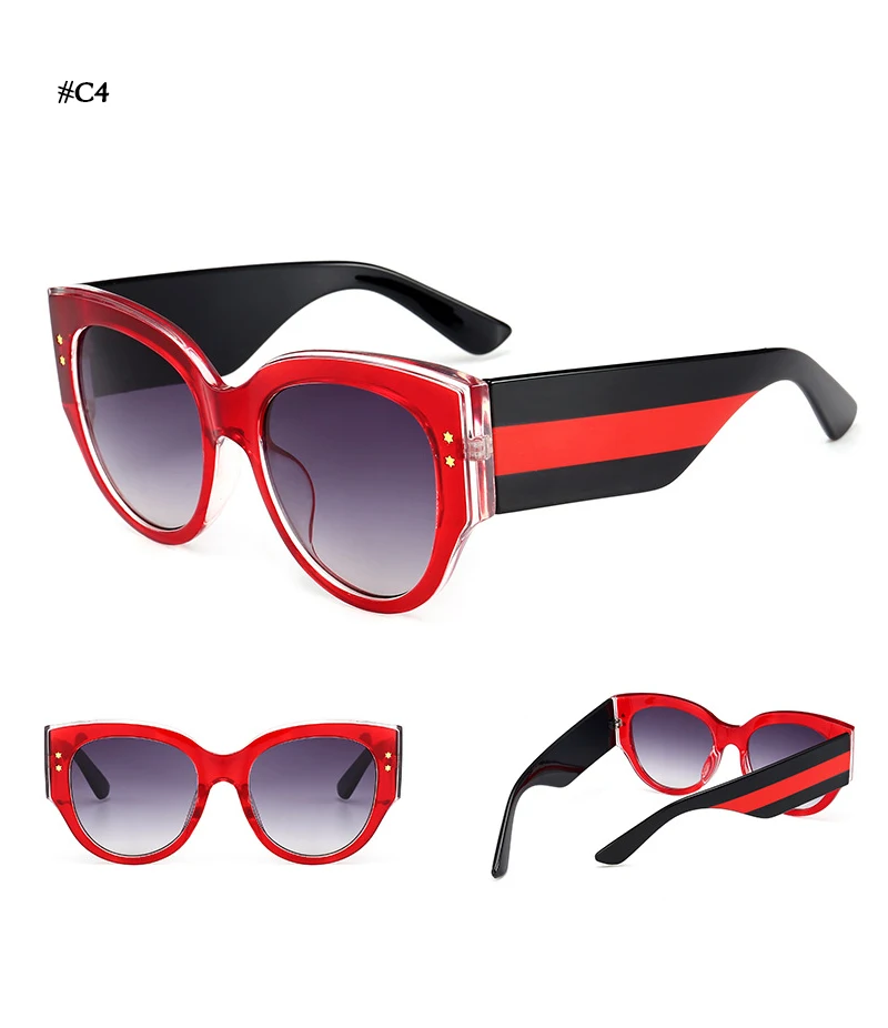 New 2018 Round Cat Eye Sunglasses (14)