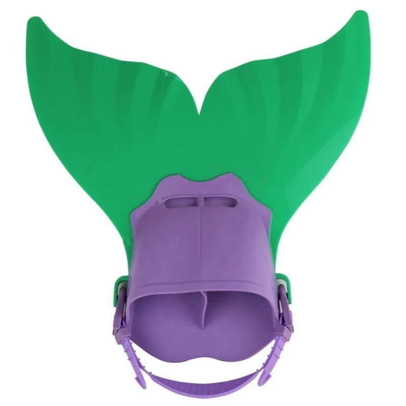 Плавательные ласты для взрослых и детей мягкие обучения плавания хвост