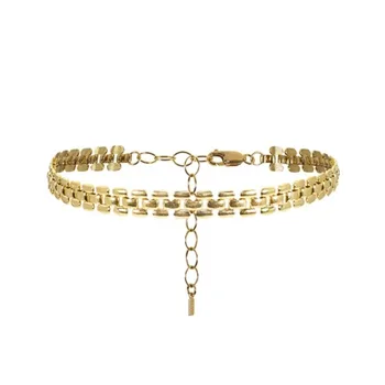 

jewish Moon and Star double Chain Pendant Custom Necklace 2018 Fashion Jewellery For Women Colar Gargantilla Punk Neckalce Set