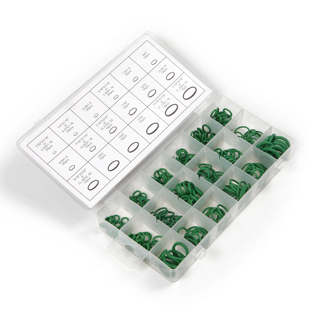 Rubber O Ring Seals Plumbing Tap Washers Gaskets Assortment kit for Car