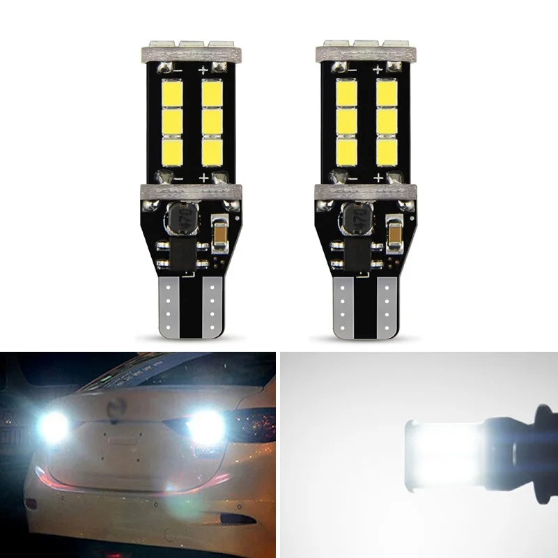 

2pcs T15 W16W LED Bulbs 2835SMD 921 912 Car Backup Reverse Lights for VW passat b5 b6 b7 golf 6 golf mk3 golf 5 polo sedan vw t5