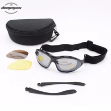 4 линзы, тактические Защитные очки для страйкбола, военные тактические очки, уличные охотничьи очки, походные очки