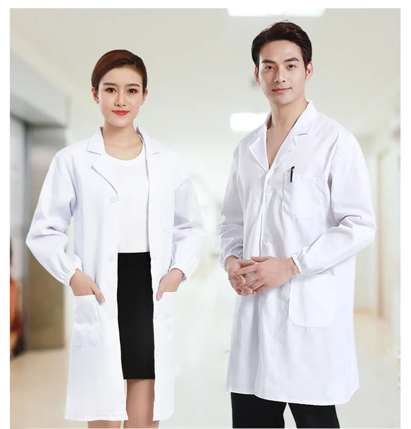 

High Quality Short&Long Sleeve Uniform For Nurse Doctor Hospital Men Women Gown Medical Costumes Clinic Laboratory Free Shipping