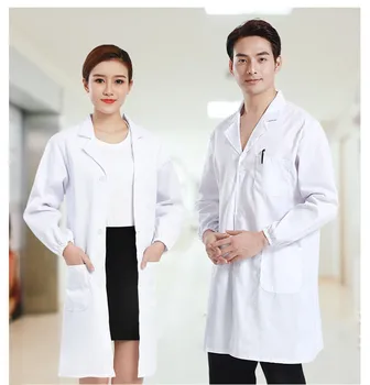 

High Quality Short&Long Sleeve Uniform For Nurse Doctor Hospital Men Women Gown Medical Costumes Clinic Laboratory Free Shipping