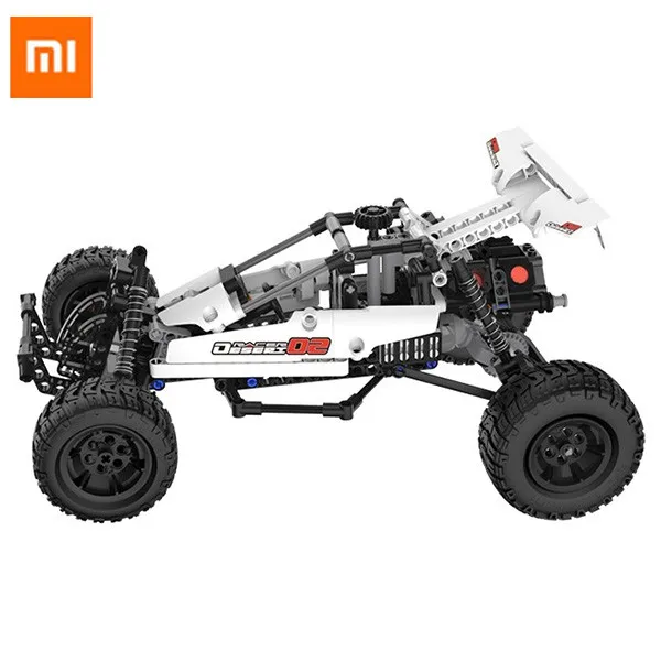 Xiaomi 490 шт пустыня DIY гоночный автомобиль Строительные блоки Набор поршневая система связи статическая модель DIY подарки для детей