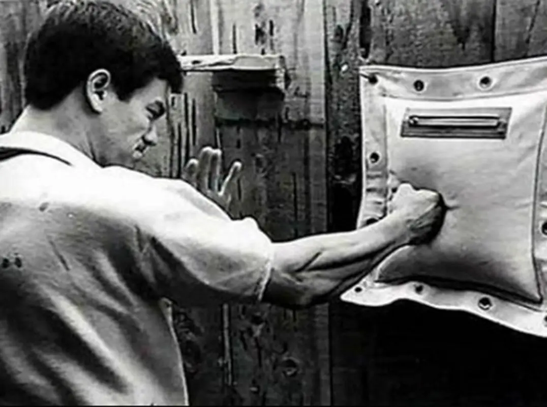 Высокое качество Wing Chun боксерский мешок Bruce Lee Джит Кун До кунг-фу Боевые искусства кикбоксинг стены мешок пустой