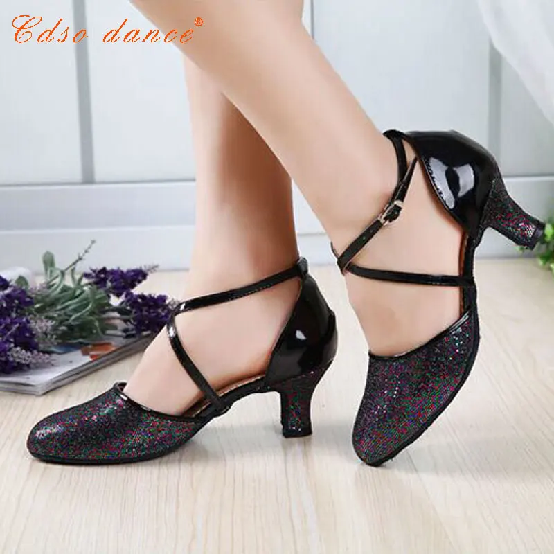 

Cdso dance brand shoes 102 Modern dance women's latin dance shoes Ballroom dancing shoes Winter and Autumn performance Party