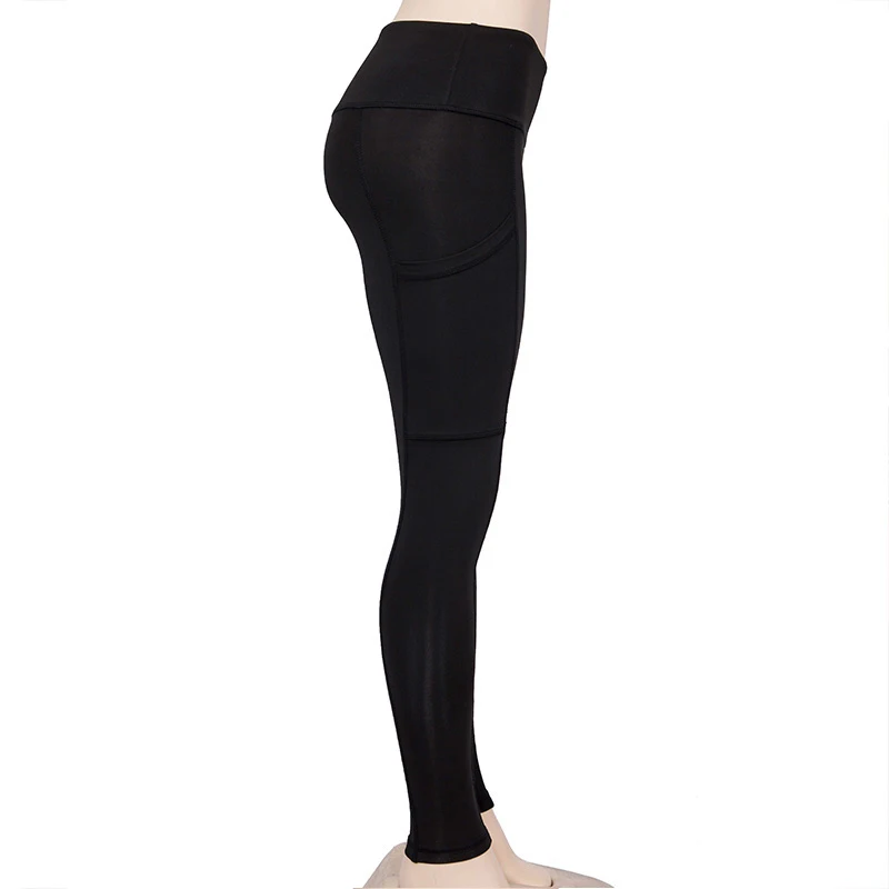  2018 New Women Side Pockets Leggings Yogings Bodycon Pencil Pant Workout Trousers Hip Push Up Slim Fit Bottoms Leggings (7)