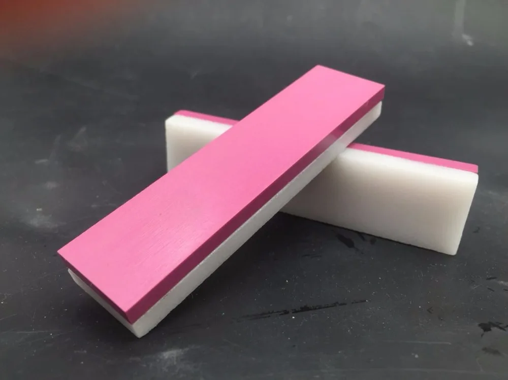 Ruby Whetstone Knife Sharpener Double side grit 3000 & grit 10000 high