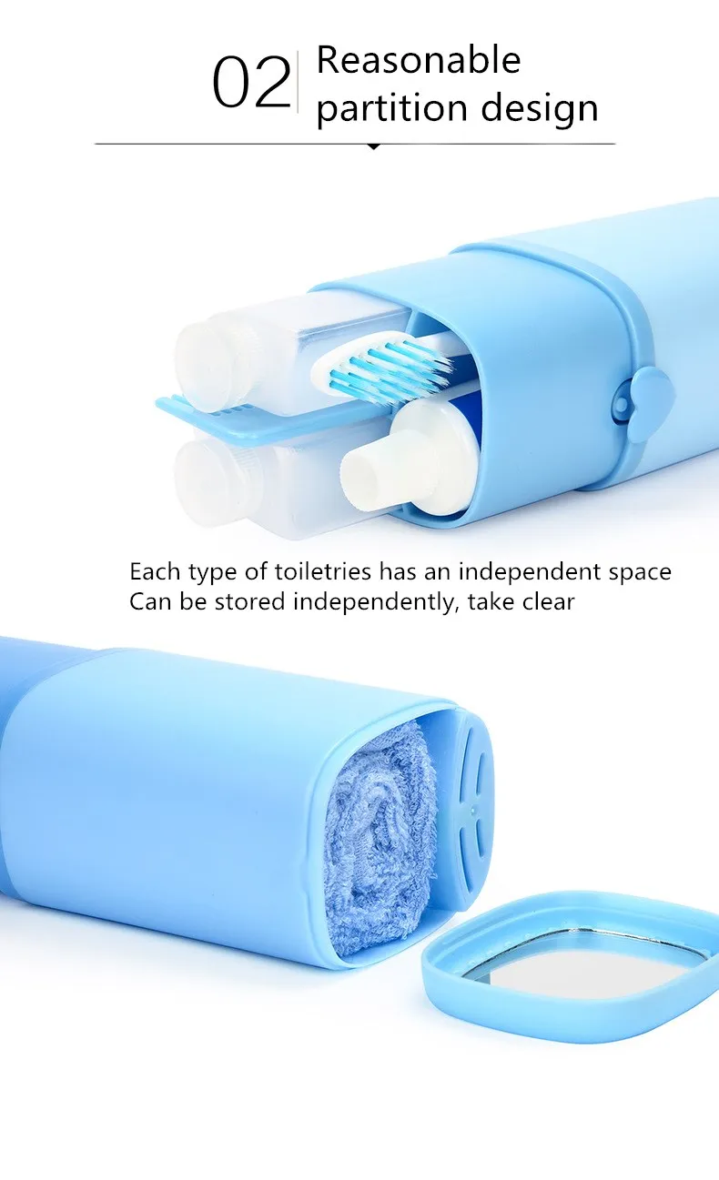 CTREE портативный дорожный набор зубных щеток ящик для хранения дома Органайзер candyзубная паста Зубная щетка полотенце чашка для полоскания горла C130