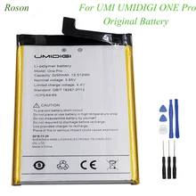 Roson для Umi Umidigi One Pro батарея 3250 мАч сменная батарея аксессуары Аккумуляторы+ инструменты для Umi Umidigi One Pro