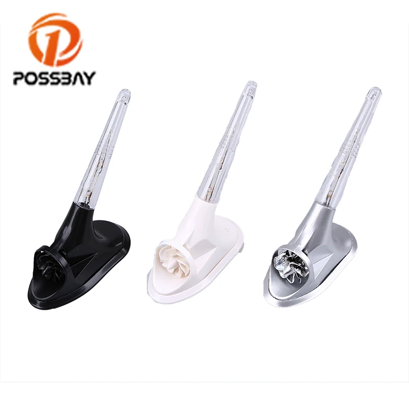 

POSSBAY Auto Wind Power LED Light Shark Fin Antenna Warning Flash Lamp Decoration Wind Power Car Antennas Aerial Roof Stickers