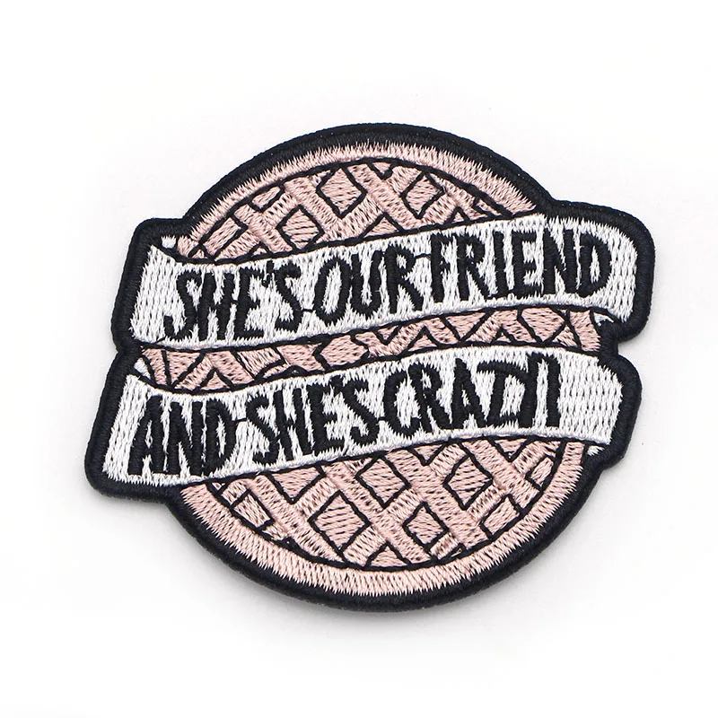 

A0203 Stranger Things Iron on Patch Clothing diy Embroidered Sewing Applique Sew On Patches Fabric Badge Apparel Patchwork