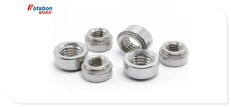 

500pcs S-M2-0/S-M2-1/S-M2-2 Self-clinching Nuts Zinc Plated Carbon Steel Press In Nuts PEM Standard Factory Wholesales